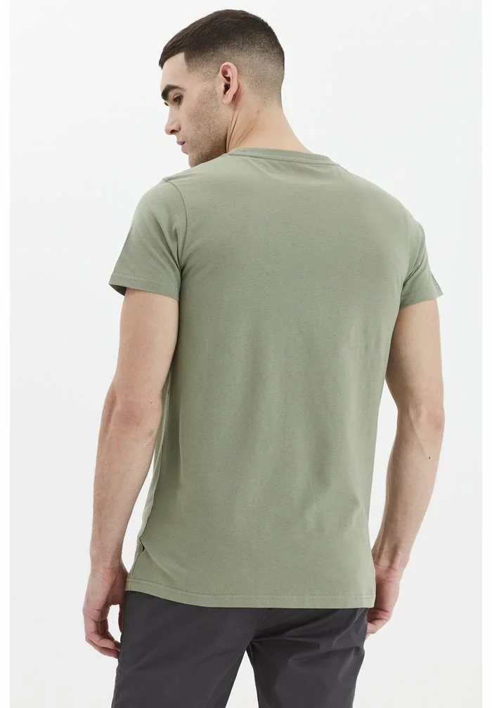 Solid SDPEKO - T-shirt Basique - Hedge Green 3 Solid SDPEKO - T-shirt Basique - Hedge Green – Image 3