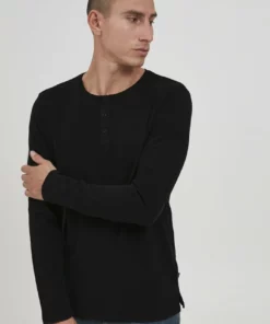 Solid SDVINTON LS 21106135 - T-shirt à Manches Longues - Black