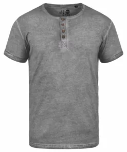 Solid SDTIHN - T-shirt Basique - Mid Grey -Élégance Boutique 6e618c20f46040f680ca3ca90300618a