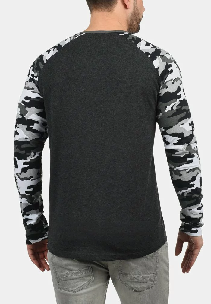 Solid SDCAJUS - T-shirt à Manches Longues - Dark Grey 2 Solid SDCAJUS - T-shirt à Manches Longues - Dark Grey – Image 2