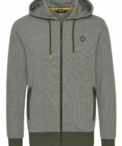 Solid SDRAFKO - Sweat à Capuche Zippé - Deep Forest Melange -Élégance Boutique 6f8a852d0af249fe939421be2d0a0386