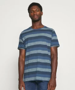 Solid SPIRIT TEE - T-shirt Imprimé - Ensign Blue