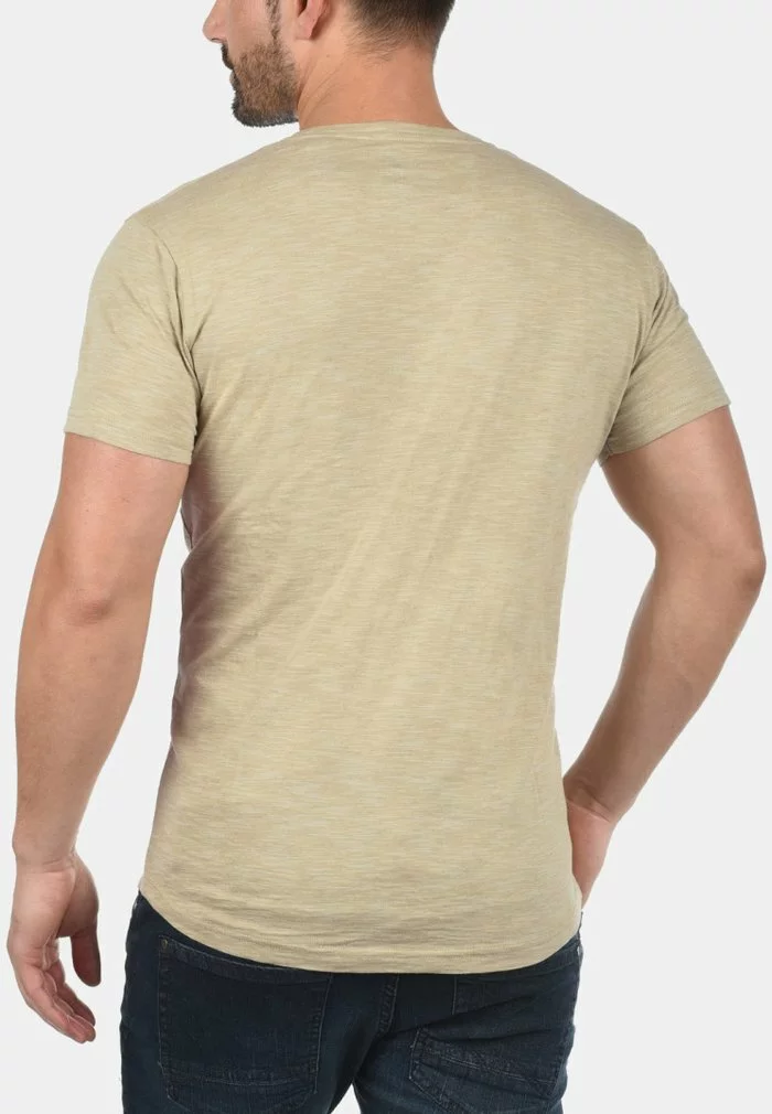 Solid SDFIGOS - T-shirt Basique - Sand 2 Solid SDFIGOS - T-shirt Basique - Sand – Image 2