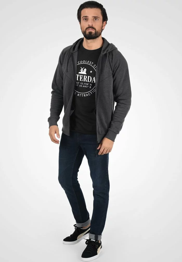 Solid SDCIMO - T-shirt Imprimé - Black 4 Solid SDCIMO - T-shirt Imprimé - Black – Image 4