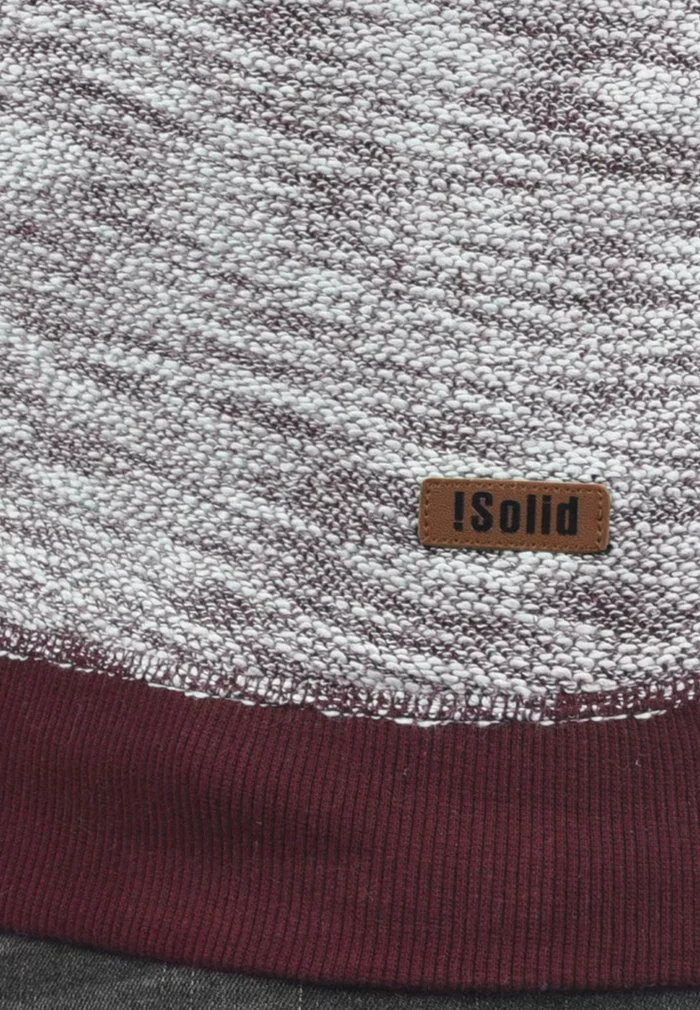 Solid SDFLOCKER - Sweatshirt - Wine Red 3 Solid SDFLOCKER - Sweatshirt - Wine Red – Image 3