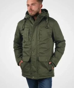 Solid SDFRANCO - Parka - Ivy Green