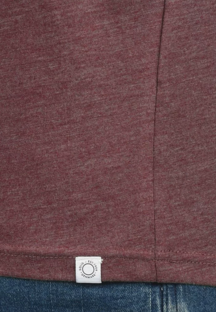 Solid Sweatshirt - Wine Red M 4 Solid Sweatshirt - Wine Red M – Image 4