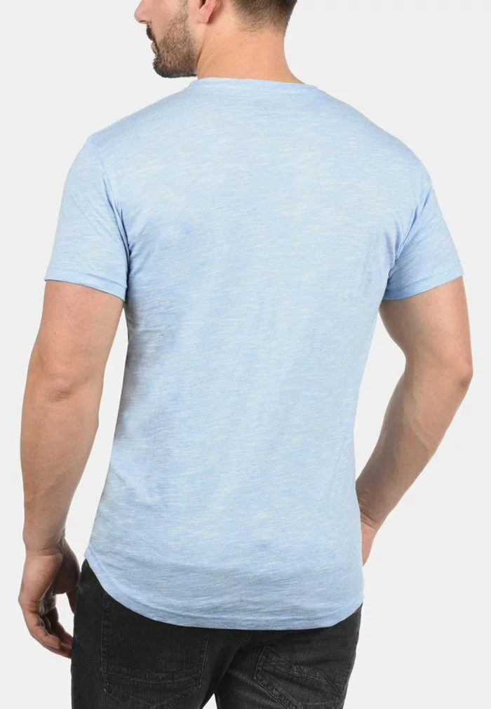 Solid SDFIGOS - T-shirt Basique - Sky Blue 2 Solid SDFIGOS - T-shirt Basique - Sky Blue – Image 2