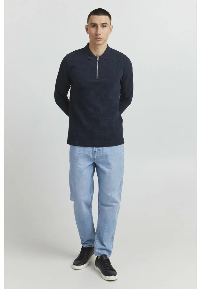 Solid SDBROGAN - Polo - Insignia Blue 2 Solid SDBROGAN - Polo - Insignia Blue – Image 2