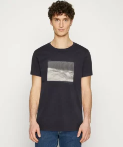 Solid SDAMADEUS - T-shirt Imprimé - Black