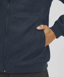 Solid SDLEONEL - Veste Mi-saison - Insignia Blue Melange -Élégance Boutique 7a35e8209a034ab9aa69c4e8298b6e51