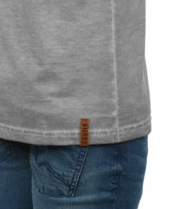 Solid SDTINO - T-shirt Basique - Mid Grey -Élégance Boutique 7a60fe9786d9435798b0fdd56373a977