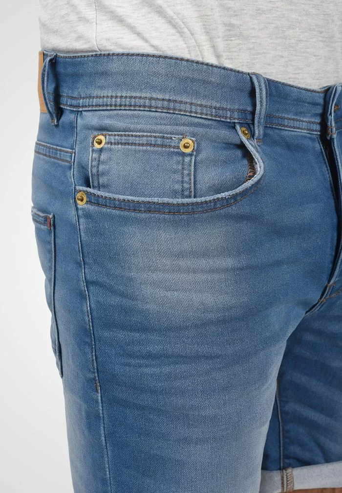 Solid SDREGULAR - Short En Jean - Blau 4 Solid SDREGULAR - Short En Jean - Blau – Image 4