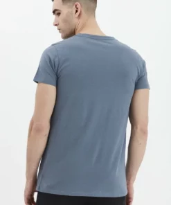 Solid SDPEKO - T-shirt Basique - China Blue 8 Solid SDPEKO - T-shirt Basique - China Blue -Élégance Boutique 7a98f42f764943e9965d086bcffdd29a