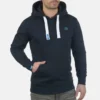 Solid SDBENNHOOD - Sweat à Capuche - Blue Melange