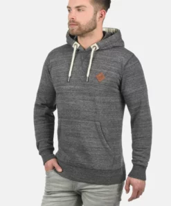 Solid SDKEVIN - Sweat à Capuche - Grey Melange