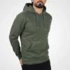 Solid SDBERT - Sweat à Capuche - Olive