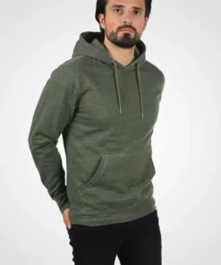 Solid SDBERT - Sweat à Capuche - Olive