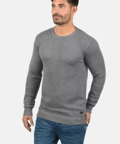 Solid SDKARL - Pullover - Grey