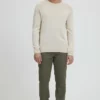 Solid SDSHANE - Pullover - Oatmeal