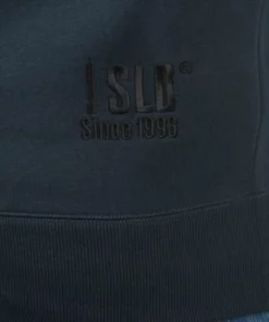 Solid SDBENE - Sweat à Capuche Zippé - Blue -Élégance Boutique 7d63e835c9f448bfb4bff089470a39e9