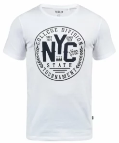 Solid SDYORK - T-shirt Imprimé - White -Élégance Boutique 7e2469d7eda846269b43eb1f11f30871