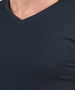 Solid SDBASIL - T-shirt à Manches Longues - Dark Blue -Élégance Boutique 7e70b2b57e1a4905b7695d4abf2415a7