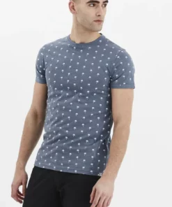 Solid SDJARVIS - T-shirt Imprimé - Blue