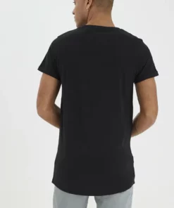 Solid SDLONGO - T-shirt Basique - Black -Élégance Boutique 7ecb57a88b9a47bb822d528f307dd034