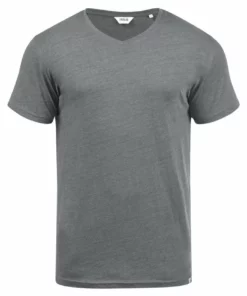 Solid Sweatshirt - Grey Melange -Élégance Boutique 7f3ebfe5719b4385976e8bd0321e90ea