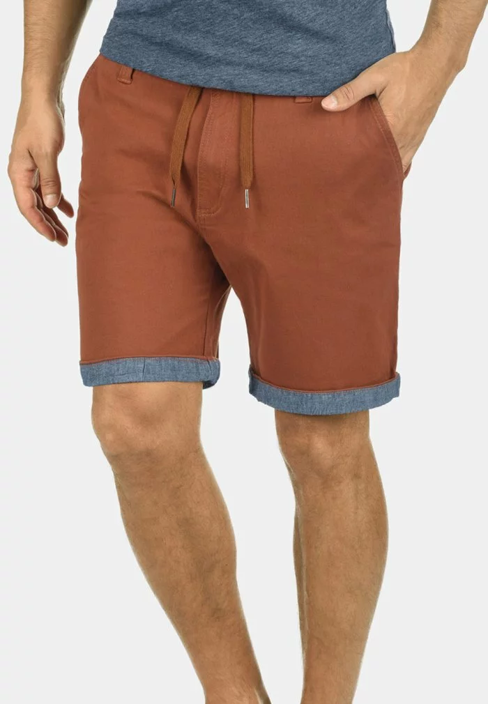 Solid SDLAGOA - Short - Brown 1 Solid SDLAGOA - Short - Brown