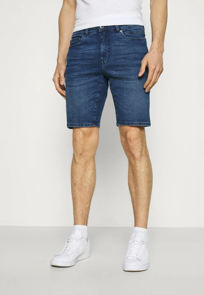 Solid SDRYDER - Short En Jean - Middle Blue Denim 1 Solid SDRYDER - Short En Jean - Middle Blue Denim
