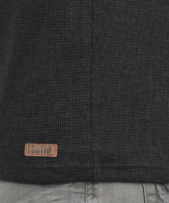 Solid SDTOKATO - T-shirt à Manches Longues - Dark Grey Melange -Élégance Boutique 7fd8bc7a7f5540639f2b2d71d19f6f59