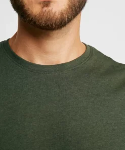 Solid SDROCK - T-shirt Basique - Mottled Olive 11 Solid SDROCK - T-shirt Basique - Mottled Olive -Élégance Boutique 7ff62a35fdd445d0a55481e49c1d8e51