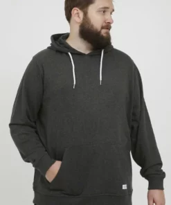 Solid BT TAMMO - Sweat à Capuche - Dark Grey Melange