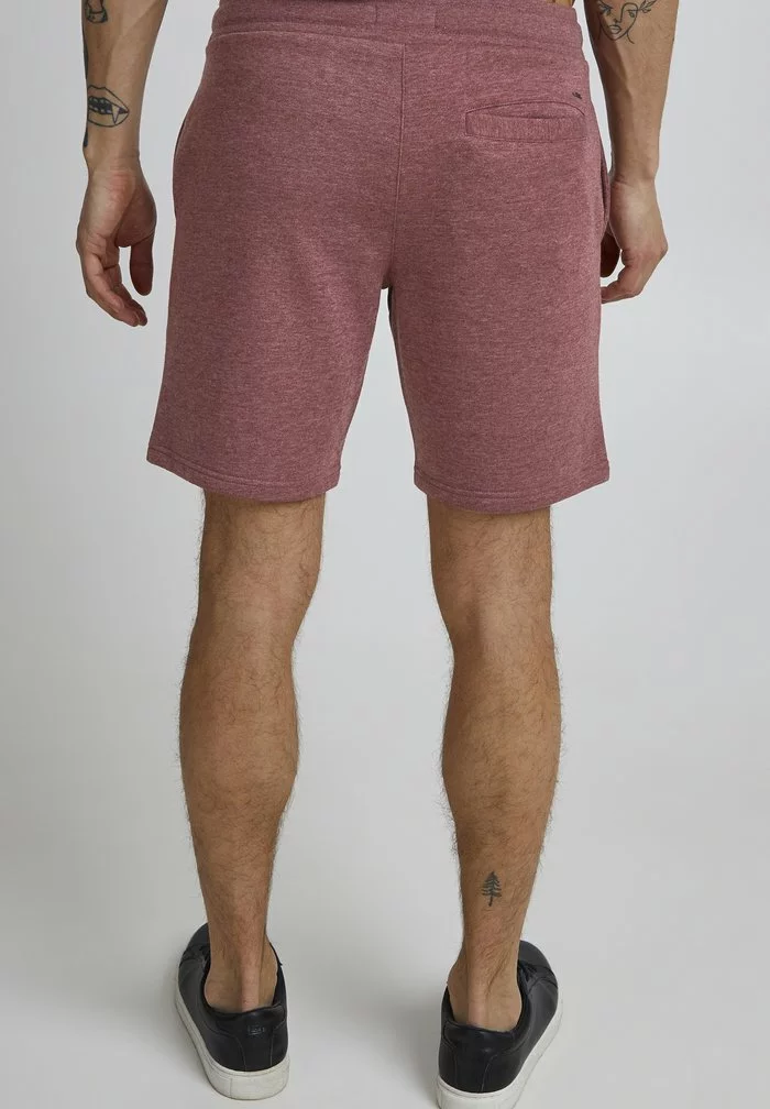 Solid SDOLIVER - Short - Wine Red Melange 3 Solid SDOLIVER - Short - Wine Red Melange – Image 3