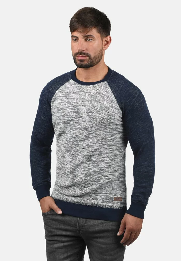 Solid SDFLOCKER - Sweatshirt - Dark Blue 1 Solid SDFLOCKER - Sweatshirt - Dark Blue