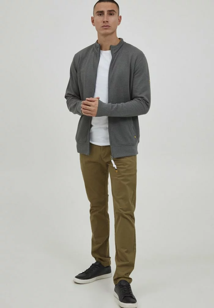 Solid SDKARIM - Gilet - Gray Melange 2 Solid SDKARIM - Gilet - Gray Melange – Image 2