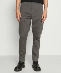 Solid ANDERS - Pantalon Cargo - Dark Grey