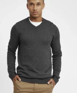 Solid SDALEGRE - Pullover - Dark Grey Melange