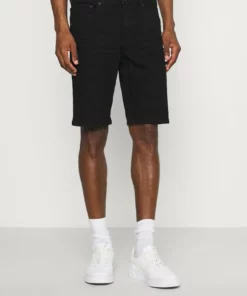 Solid RYDER - Short En Jean - Black Denim