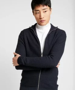 Solid SHAD ZIP - Gilet - Insignia