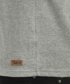 Solid SDTOKATO - T-shirt à Manches Longues - Grey Melange -Élégance Boutique 84ad4fd1082543a59b94be5465aa0270