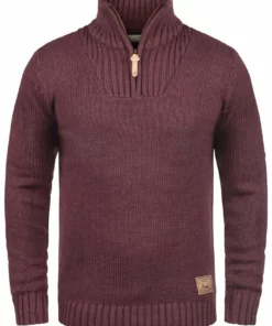 Solid SDPETRO - Pullover - Dark Red -Élégance Boutique 84b1cc2b3f9e43cb85f052b5ac3f015e