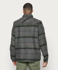 Solid TODD CHECK - Chemise - Black -Élégance Boutique 84e68d72675d48b9862b4d61cbdad6b2