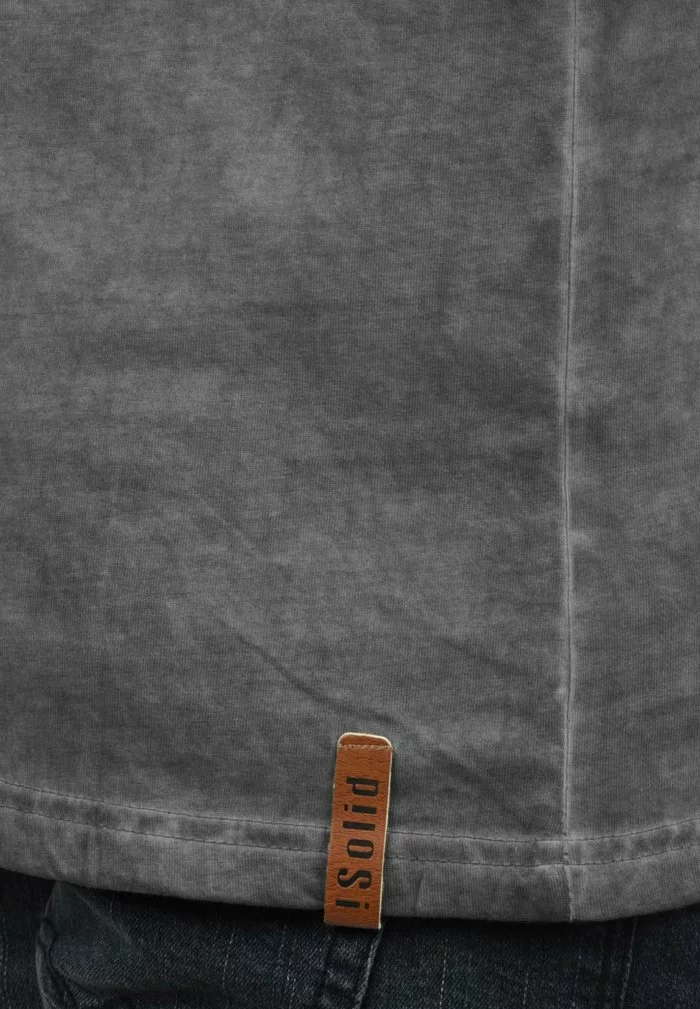 Solid SDTIHN - T-shirt Basique - Dark Grey 5 Solid SDTIHN - T-shirt Basique - Dark Grey – Image 5