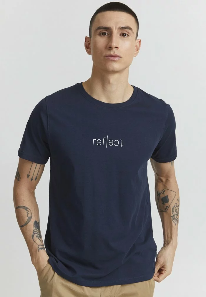 Solid T-shirt Imprimé - Insignia Blue 1 Solid T-shirt Imprimé - Insignia Blue