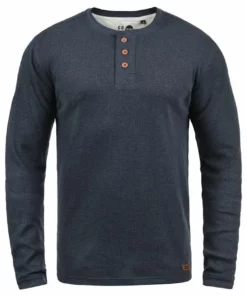 Solid SDTOKATO - T-shirt à Manches Longues - Insignia Blue Melange -Élégance Boutique 86c7b0c0cd0f48389d84ba18a736453f