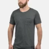 Solid SDANDREJ - T-shirt Basique - Anthracite