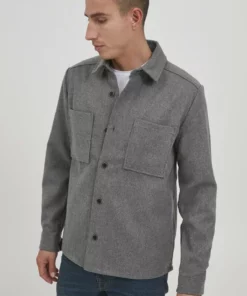 Solid LIAM - Veste Mi-saison - Medium Grey Melange